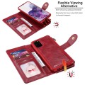 Wielofunkcyjny Pokrowiec Etui do Samsung Galaxy S20 Plus czerwony