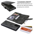 Wielofunkcyjny Pokrowiec Etui do Samsung Galaxy S20 Plus ciemny szary