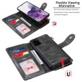 Wielofunkcyjny Pokrowiec Etui do Samsung Galaxy S20 Plus ciemny szary