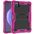 Pancerne Etui Obudowa do Xiaomi Pad 6 / Pad 6 Pro różowo-czarne