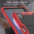 Pancerne Etui Obudowa do Xiaomi Pad 6 / Pad 6 Pro czerwono-czarne