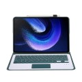 Zielone Etui Klawiatura TouchPad do Xiaomi Pad 6 / Pad 6 Pro