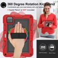 Shockproof Pancerne Etui z Paskiem do Xiaomi Pad 6/6 Pro czerwone
