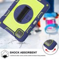 Shockproof Pancerne Etui z Paskiem do Xiaomi Pad 6/6 Pro granatowo-zielone