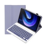 Fioletowe Etui Pokrowiec Klawiatura do Xiaomi Pad 6 / Pad 6 Pro