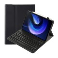 Czarne Etui Pokrowiec Klawiatura do Xiaomi Pad 6 / Pad 6 Pro