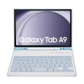 Niebieskie Etui Bezprzewodowa Klawiatura do Samsung Galaxy Tab A9