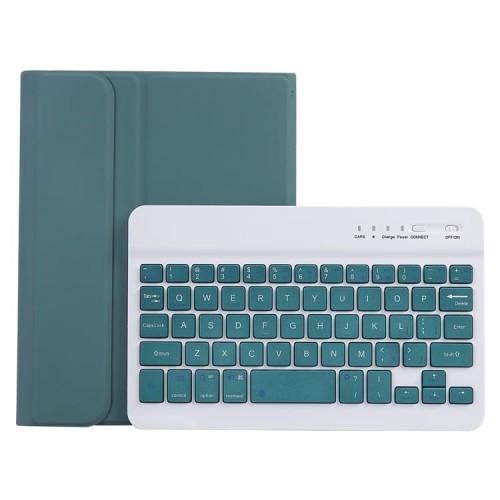 Zielone Etui Bezprzewodowa Klawiatura do Samsung Galaxy Tab A9