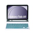 Zielone Etui Bezprzewodowa Klawiatura do Samsung Galaxy Tab A9