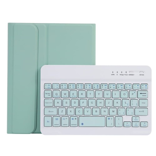 Zielone Etui Bezprzewodowa Klawiatura do Samsung Galaxy Tab A9