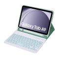 Zielone Etui Bezprzewodowa Klawiatura do Samsung Galaxy Tab A9