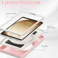 Mocne Pancerne Etui z Uchwytem do Samsung Galaxy Tab A9 różowe