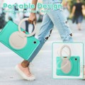 Mocne Pancerne Etui z Uchwytem do Samsung Galaxy Tab A9 zielone miętowe