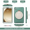 Mocne Pancerne Etui z Uchwytem do Samsung Galaxy Tab A9 zielone