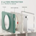 Mocne Pancerne Etui z Uchwytem do Samsung Galaxy Tab A9 zielone