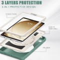 Mocne Pancerne Etui z Uchwytem do Samsung Galaxy Tab A9 zielone