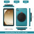Mocne Pancerne Etui z Uchwytem do Samsung Galaxy Tab A9 morskie