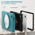 Mocne Pancerne Etui z Uchwytem do Samsung Galaxy Tab A9 morskie