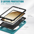Mocne Pancerne Etui z Uchwytem do Samsung Galaxy Tab A9 morskie