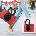 Mocne Pancerne Etui z Uchwytem do Samsung Galaxy Tab A9 czerwone