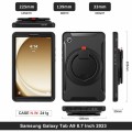 Mocne Pancerne Etui z Uchwytem do Samsung Galaxy Tab A9 czarne