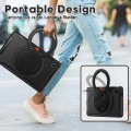 Mocne Pancerne Etui z Uchwytem do Samsung Galaxy Tab A9 czarne