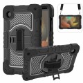 Shockproof Pancerne Etui z Paskiem do Samsung Galaxy Tab A9 czarne
