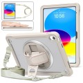 Pancerne Etui Obudowa z Uchwytem i Paskiem do iPad 10 10.9 khaki
