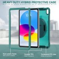 Pancerne Etui Obudowa z Uchwytem i Paskiem do iPad 10 10.9 zielone