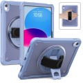 Pancerne Etui Obudowa z Uchwytem i Paskiem do iPad 10 10.9 fioletowe
