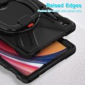 Shockproof Pancerne Etui z Uchwytem i Paskiem do Samsung Galaxy Tab S9 czarne