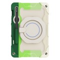 Shockproof Pancerne Etui z Uchwytem do Samsung Galaxy Tab S9 zielone