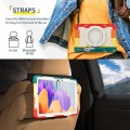 Shockproof Pancerne Etui z Uchwytem do Samsung Galaxy Tab S9 zielono-czerwone