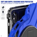 Shockproof Pancerne Etui z Uchwytem i Paskiem do Samsung Galaxy Tab S9 granatowe