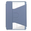 Fioletowe Obrotowe Etui Klawiatura do Samsung Galaxy Tab S9