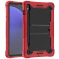 Shockproof Pancerne Etui z Podstawką do Samsung Galaxy Tab S9 czerwone