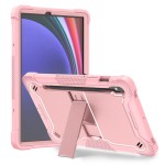 Shockproof  Pancerne Etui z Podstawką do Samsung Galaxy Tab S9 różowe