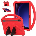Shockproof Pancerne Etui dla Dzieci do Samsung Galaxy S9 czerwone