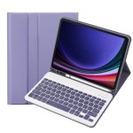 Fioletowe Etui Pokrowiec Klawiatura do Samsung Galaxy Tab S9