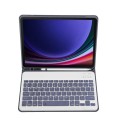 Fioletowe Etui Pokrowiec Klawiatura do Samsung Galaxy Tab S9