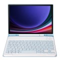 Niebieskie Etui Pokrowiec Klawiatura do Samsung Galaxy Tab S9