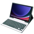 Zielone Etui Pokrowiec Klawiatura do Samsung Galaxy Tab S9