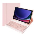 Różowe Etui Pokrowiec Klawiatura do Samsung Galaxy Tab S9