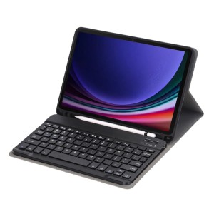Czarne Etui Pokrowiec Klawiatura do Samsung Galaxy Tab S9