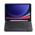 Czarne Etui Pokrowiec Klawiatura do Samsung Galaxy Tab S9