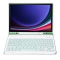 Zielone Etui Pokrowiec Klawiatura do Samsung Galaxy Tab S9