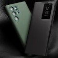 QIALINO Eleganckie Skórzane Etui do Samsung Galaxy S23 Ultra czarne