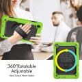 Shockproof Pancerne Etui z Paskiem, Uchwytem do Lenovo Tab M10 10.1 3 gen zielono-czarne