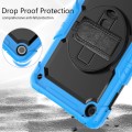 Shockproof Pancerne Etui z Paskiem, Uchwytem do Lenovo Tab M10 10.1 3 gen niebieskie