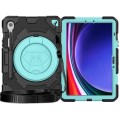 Spider Pancerne Etui z Uchwytem do Samsung Galaxy Tab S9 czarno-niebieskie